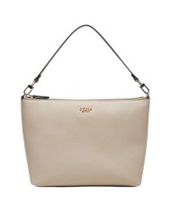 Shopper Guess Donna Amorette Guess Logo Leather Light Taupe