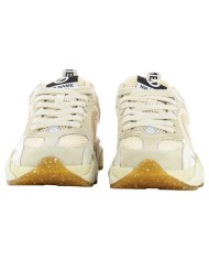 Sneaker Donna No Name Krazee Runner Mesh Suede Dove Beige