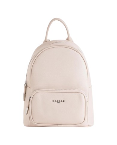 Zaino Gaelle Donna Regular Backpack Line Logo Leather Safari Cream