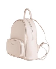 Zaino Gaelle Donna Regular Backpack Line Logo Leather Safari Cream