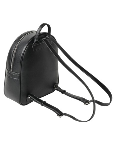 Zaino Gaelle Donna Regular Backpack Maxi Patch Bottalato Leather Nero