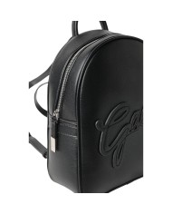 Zaino Gaelle Donna Regular Backpack Maxi Patch Bottalato Leather Nero