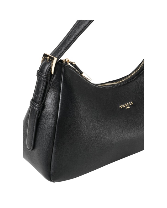 Borsa Gaelle Donna Regular Moon Bag Bottalato Nero