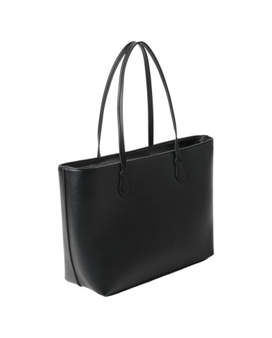 Shopper Gaelle Donna Maxi Shopper Maxi Patch College Bottalato Leather Nero