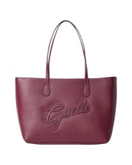 Shopper Gaelle Donna Maxi Shopper Maxi Patch College Bottalato Leather Mosto