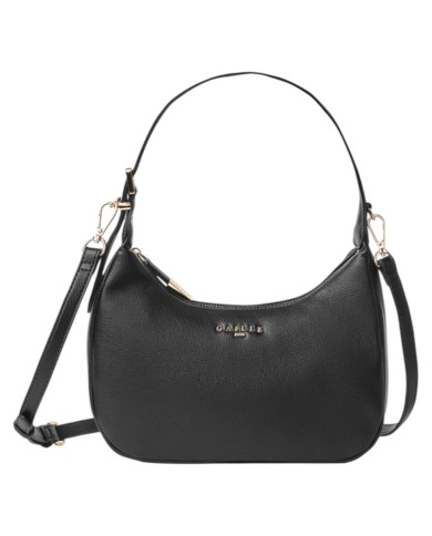 Borsa Gaelle Donna Regular Hobo Bag Bottalato Nero