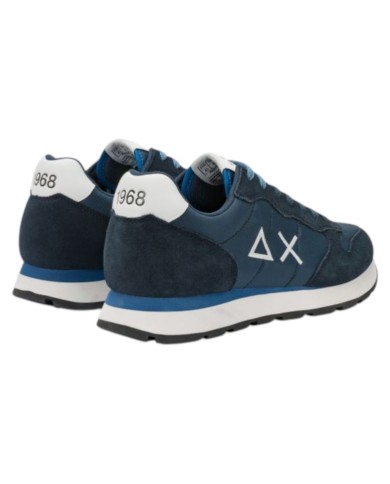 Sneakers Sun 68 Uomo Tom Solid Δ X Suede Nylon Navy Blue