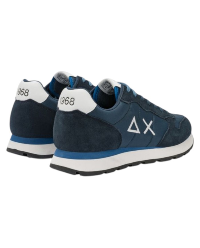 Sneakers Sun 68 Uomo Tom Solid Δ X Suede Nylon Navy Blue