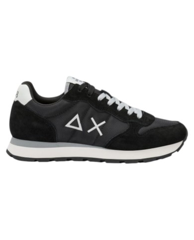 Sneakers Sun 68 Uomo Tom Solid Δ X Suede Nylon Nero