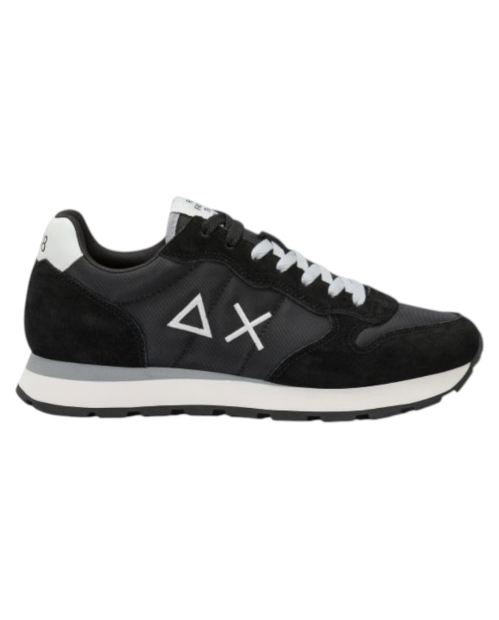 Sneakers Sun 68 Uomo Tom Solid Δ X Suede Nylon Nero