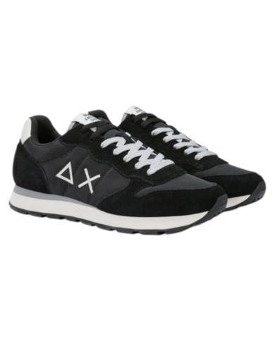 Sneakers Sun 68 Uomo Tom Solid Δ X Suede Nylon Nero