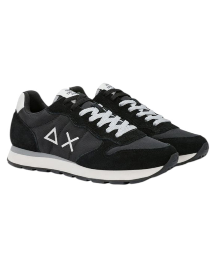 Sneakers Sun 68 Uomo Tom Solid Δ X Suede Nylon Nero