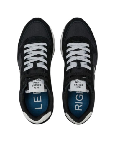 Sneakers Sun 68 Uomo Tom Solid Δ X Suede Nylon Nero