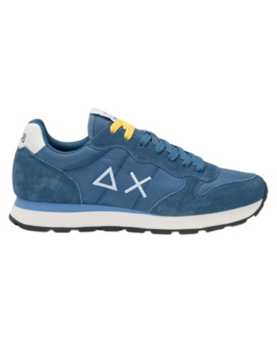 Sneakers Sun 68 Uomo Tom Solid Δ X Suede Nylon Avio Scuro