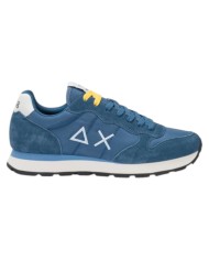 Sneakers Sun 68 Uomo Tom Solid Δ X Suede Nylon Avio Scuro