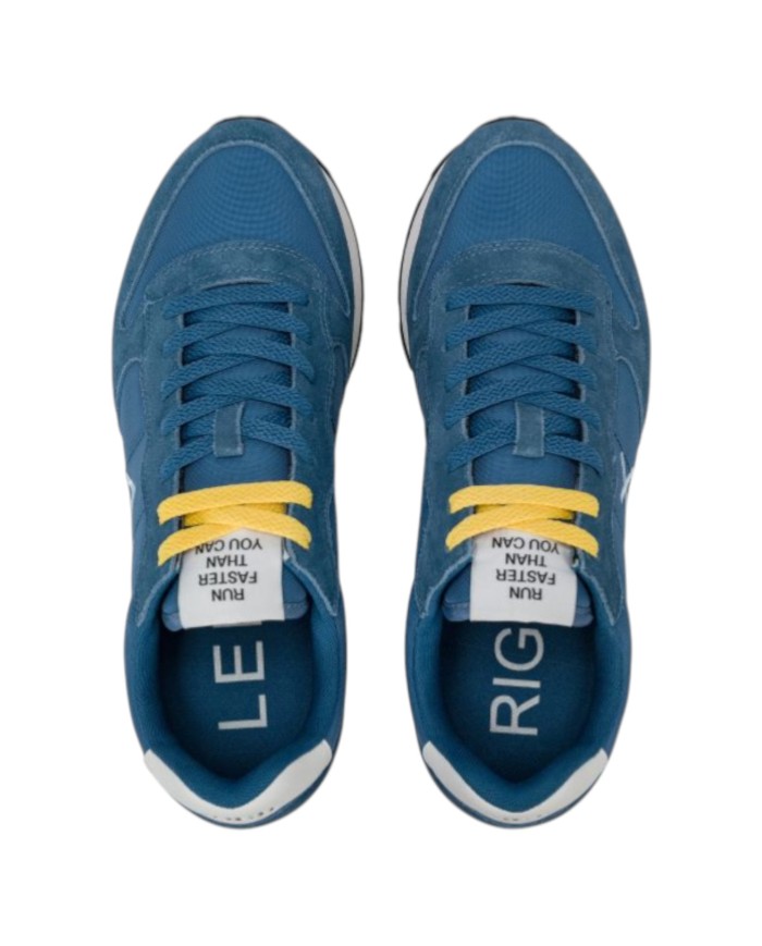 Sneakers Sun 68 Uomo Tom Solid Δ X Suede Nylon Avio Scuro