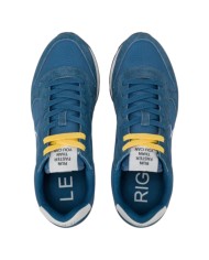 Sneakers Sun 68 Uomo Tom Solid Δ X Suede Nylon Avio Scuro