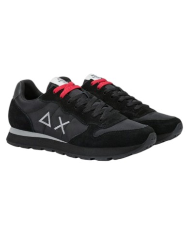 Sneakers Sun 68 Uomo Tom Solid Δ X Suede Nylon Nero Inchiostro