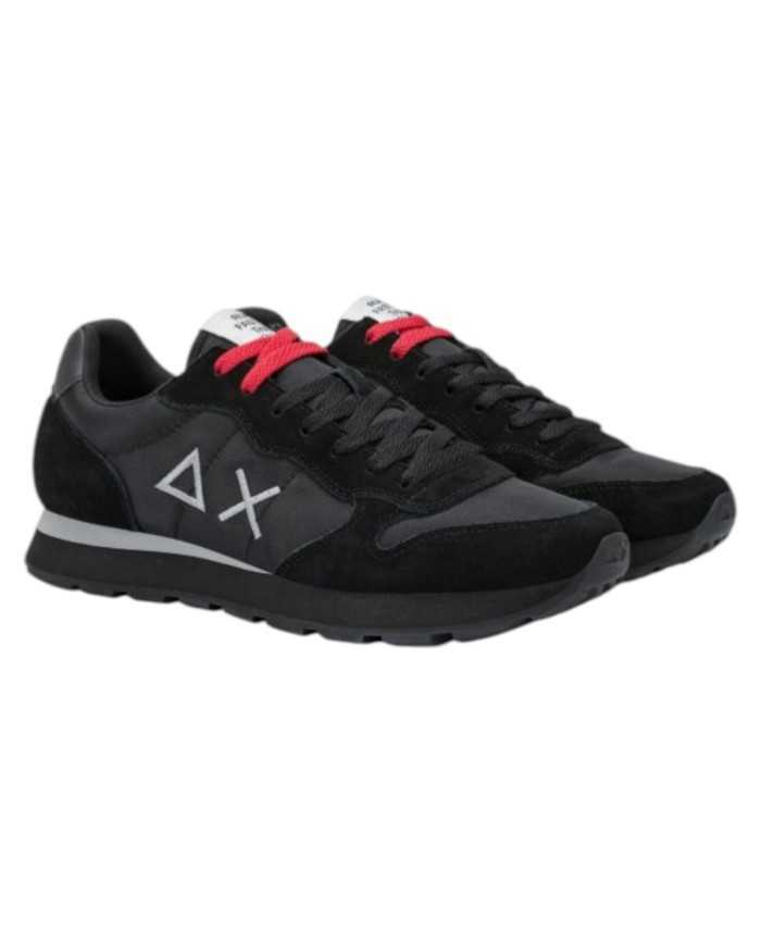 Sneakers Sun 68 Uomo Tom Solid Δ X Suede Nylon Nero Inchiostro