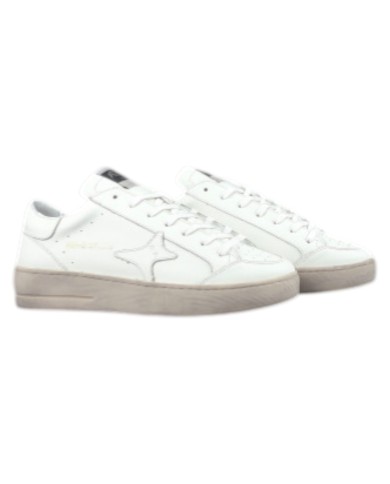 Sneakers Ama Brand Uomo Slam Ama B Deluxe Leather Total White