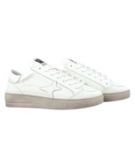 Sneakers Ama Brand Uomo Slam Ama B Deluxe Leather Total White