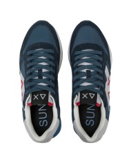 Sneakers Sun 68 Uomo Jaki 2.0 Solid Δ X Leather Suede Nylon Navy Blue