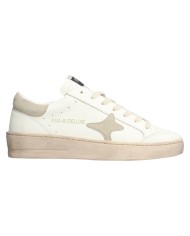 Sneakers Ama Brand Uomo Slam Ama B Deluxe Leather White Beige