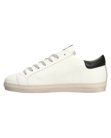 Sneakers Ama Brand Uomo SNK Ama B Deluxe Leather White Taupe Black