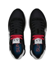 Sneakers Sun 68 Uomo Jaki 2.0 Bicolor Δ X Leather Suede Nylon Nero