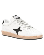 Sneakers Ama Brand Uomo SUN Leather White Black