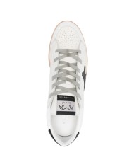 Sneakers Ama Brand Uomo SUN Leather White Black