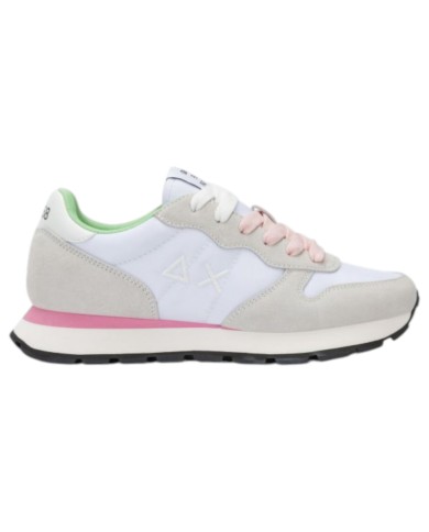 Sneakers Sun 68 Donna Ally Solid Δ X Suede Nylon Bianco