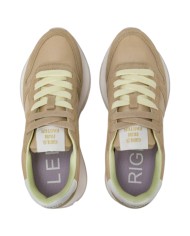 Sneakers Sun 68 Donna Ally Solid Δ X Suede Nylon Beige