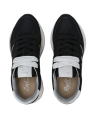 Sneakers Sun 68 Donna Ally Glitter Textile Δ X Suede Nylon Nero
