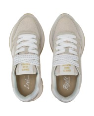 Sneakers Sun 68 Donna Ally Glitter Textile Δ X Suede Nylon Oro