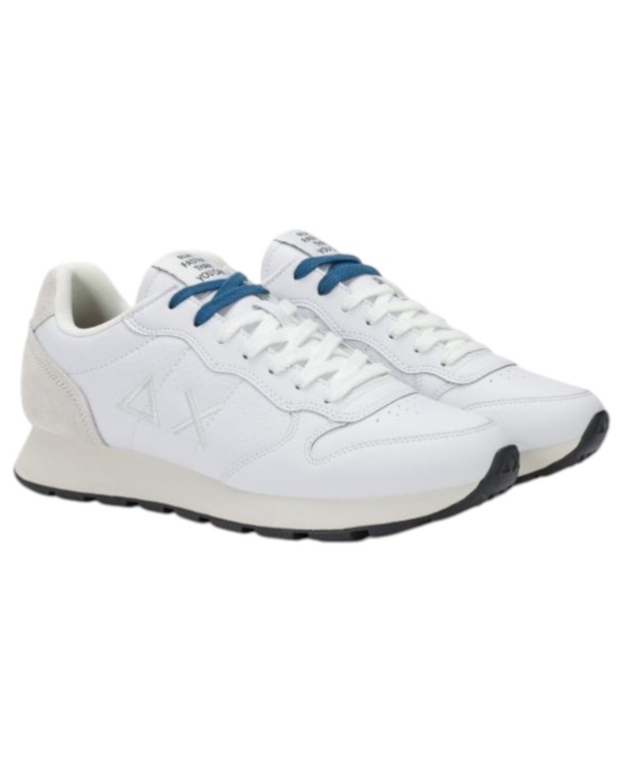 Sneakers Sun 68 Uomo Tom Classic Δ X Leather Bianco