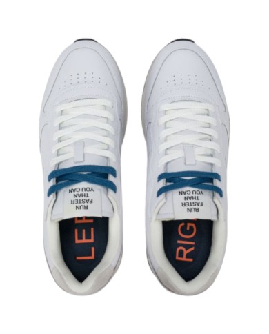 Sneakers Sun 68 Uomo Tom Classic Δ X Leather Bianco