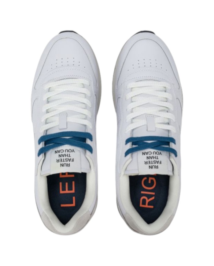 Sneakers Sun 68 Uomo Tom Classic Δ X Leather Bianco