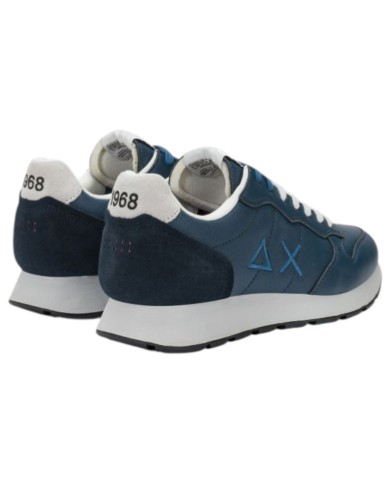 Sneakers Sun 68 Uomo Tom Classic Δ X Leather Navy Blue