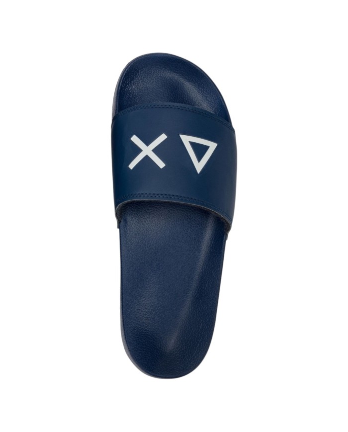 Ciabatte Sun 68 Uomo Slippers Logo Δ X Pu Navy Blue
