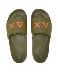 Ciabatte Sun 68 Uomo Slippers Logo Δ X Pu Militare