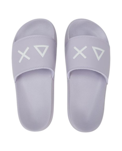 Ciabatte Sun 68 Donna Slippers Logo Δ X Pu Lilla