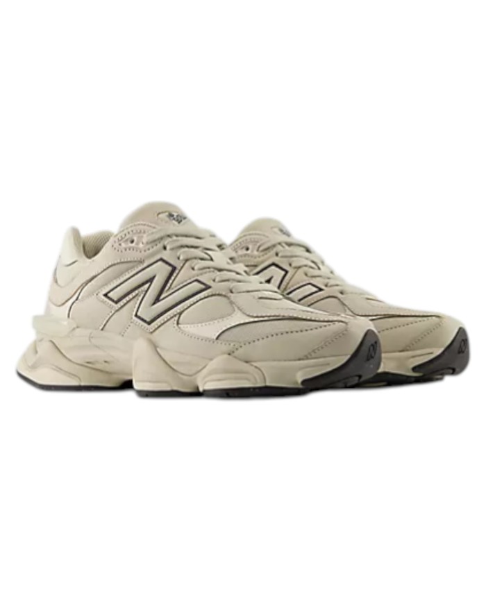 Sneakers Unisex New Balance Uomo Donna 9060 Mesh Leather Cream Shipyard Linen