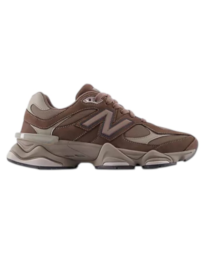 Sneakers Unisex New Balance Uomo Donna 9060 Mesh Leather Brown Cortado Dockside