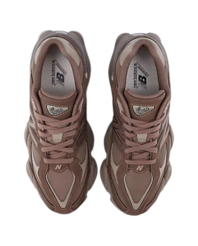 Sneakers Unisex New Balance Uomo Donna 9060 Mesh Leather Brown Cortado Dockside