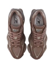 Sneakers Unisex New Balance Uomo Donna 9060 Mesh Leather Brown Cortado Dockside