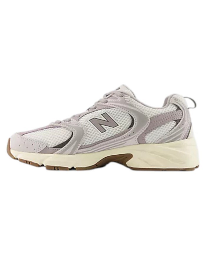 Sneakers Donna New Balance 530 Mesh Leather White Lilac Grey Matter Truffle Salt