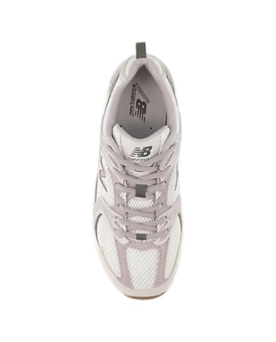 Sneakers Donna New Balance 530 Mesh Leather White Lilac Grey Matter Truffle Salt