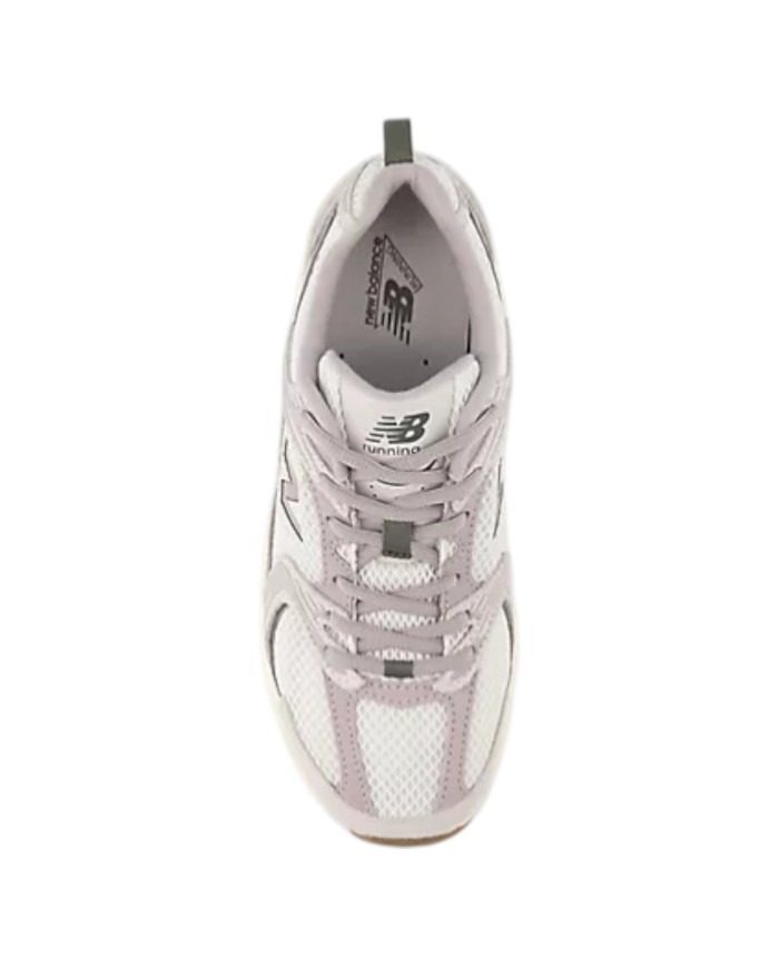 Sneakers Donna New Balance 530 Mesh Leather White Lilac Grey Matter Truffle Salt