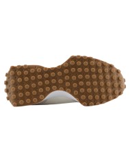 Sneakers Donna New Balance 327 Mesh Leather Suede White Angora Silver Metallic